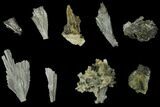 Lot: Small Epidote Crystal Clusters - Pakistan #111951-1